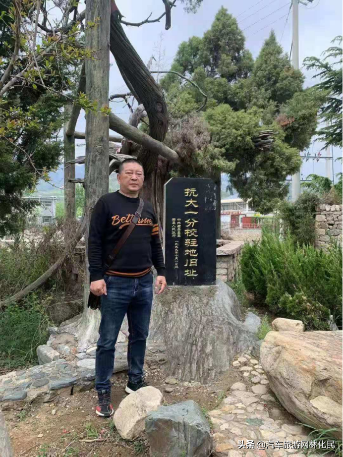 尹志林自费中国行:弘扬四大精神,追寻红色足迹