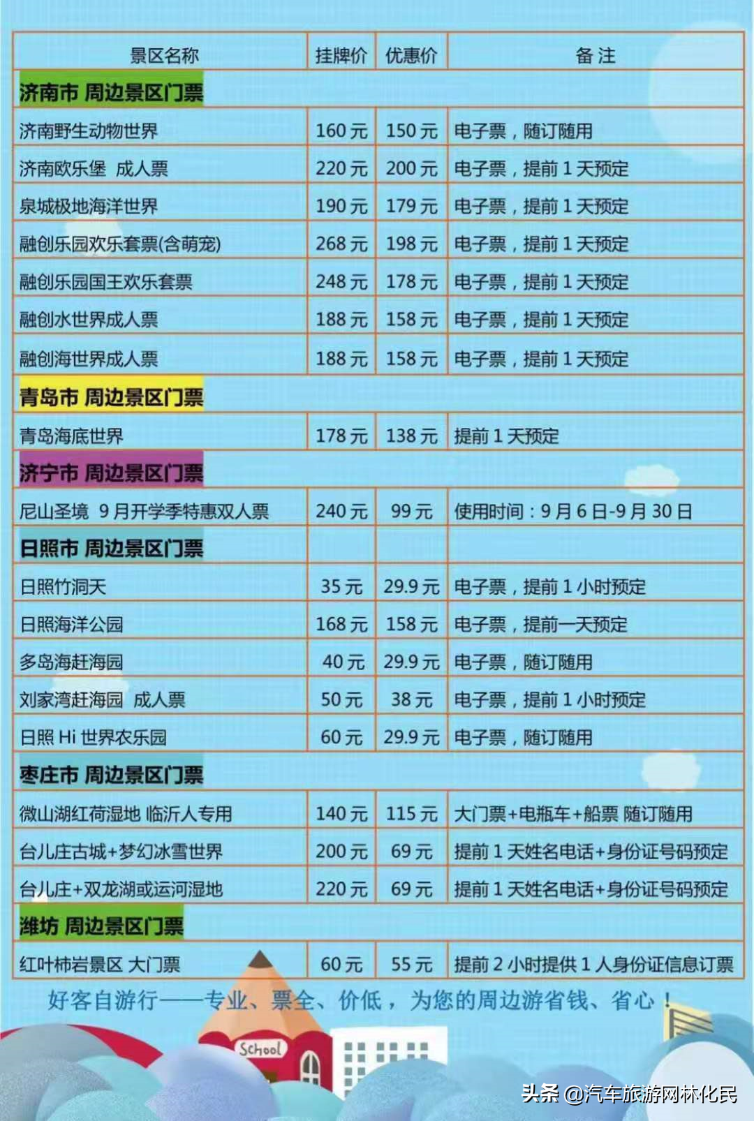 自驾游省钱,关注汽车旅游网公众号